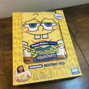 SpongeBob SquarePants Heating Pad Lavender Scented Happy Helpers Plush NEW